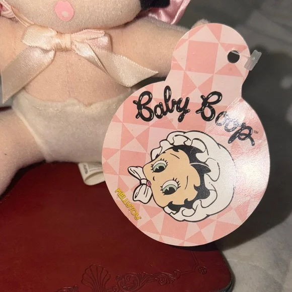 Kellytoy Baby Boop Plush with Pink Bonnet - Picture 2 of 6